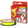 Шнур DAIWA J-BRAID GRAND X8 135M 0,13MM YELLOW 12790-013RU