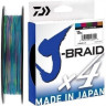Шнур DAIWA J-Braid X4E 300м 0,33мм Multi Color 12745-133